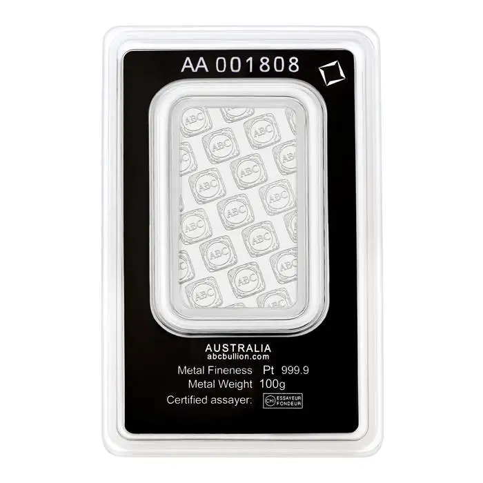  100g ABC Platinum 9995 Minted Tablet