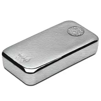 Silver Bullion Bars 1kg Perth Mint Cast Silver Bullion Bar 999 Purity