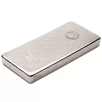 Silver Bullion Bars 100oz Perth Mint Cast Silver Bullion Bar 999 Purity