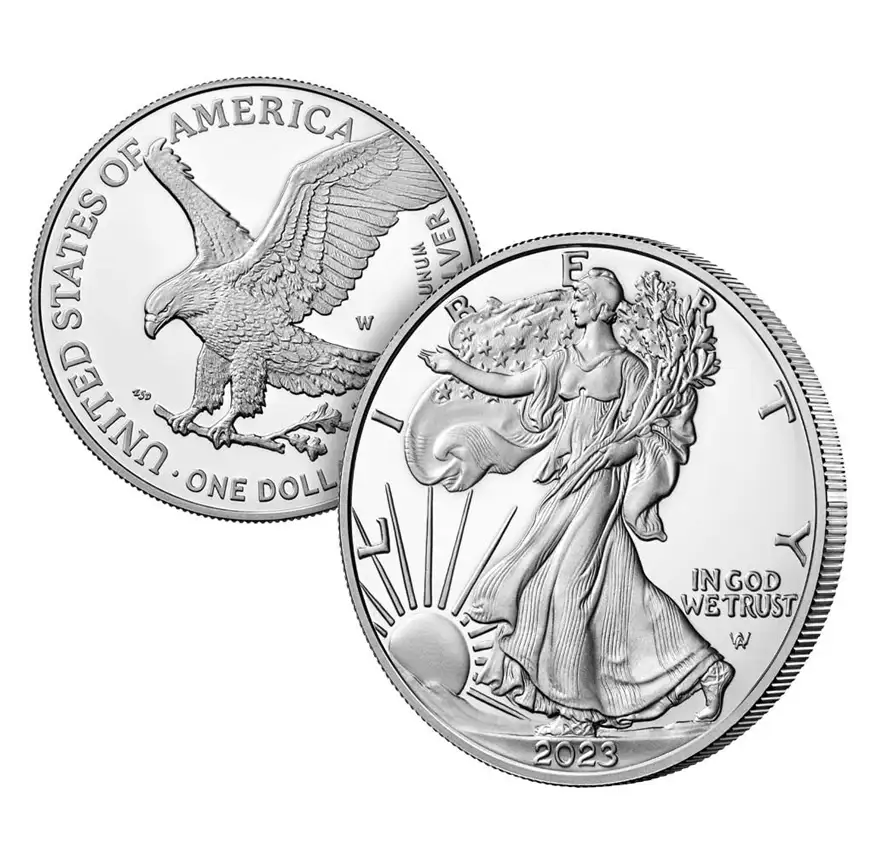  1oz US Mint US Eagle Minted Coin Silver