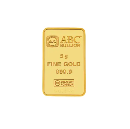  5g ABC Bullion Minted Gold Tablet