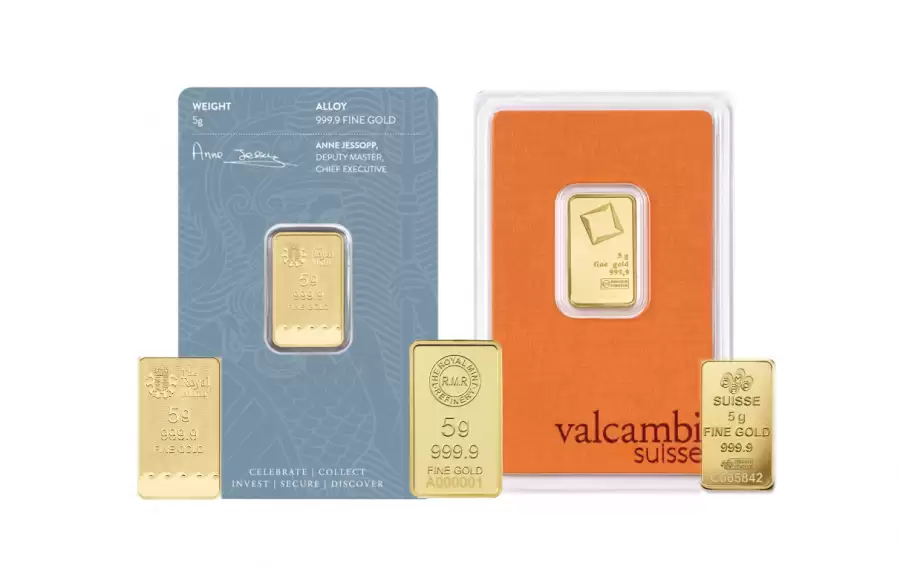  5g Random Minted Bar 9999