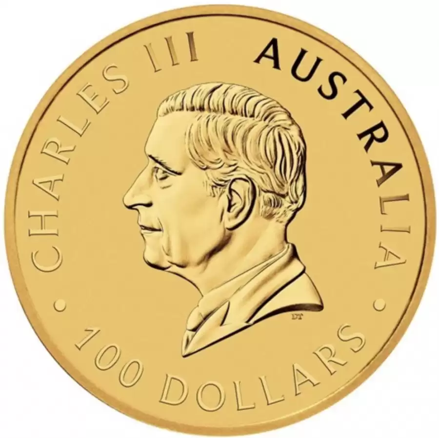  1oz Gold Perth Mint Emu 2024 Minted Bullion Coin