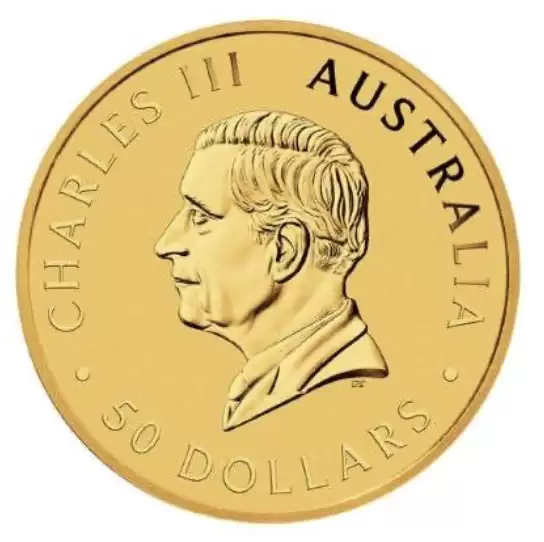  1/2oz Perth Mint Kangaroo 2024 Minted Coin Gold