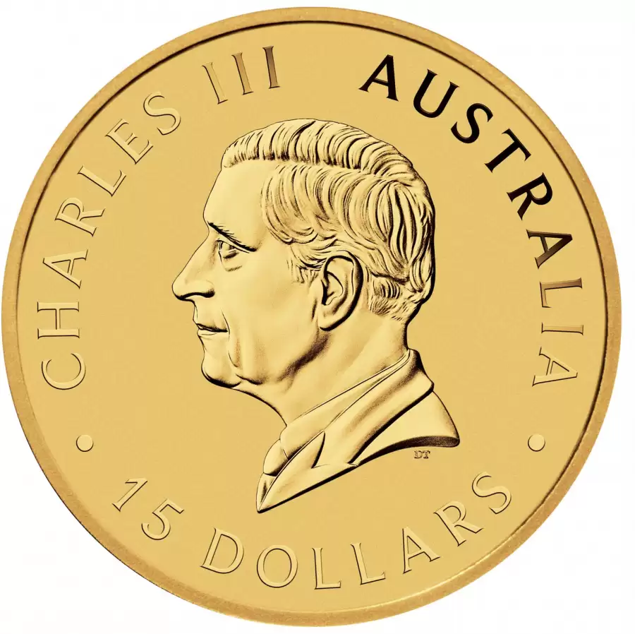  1/10oz Perth Mint Kangaroo Minted Coin Gold