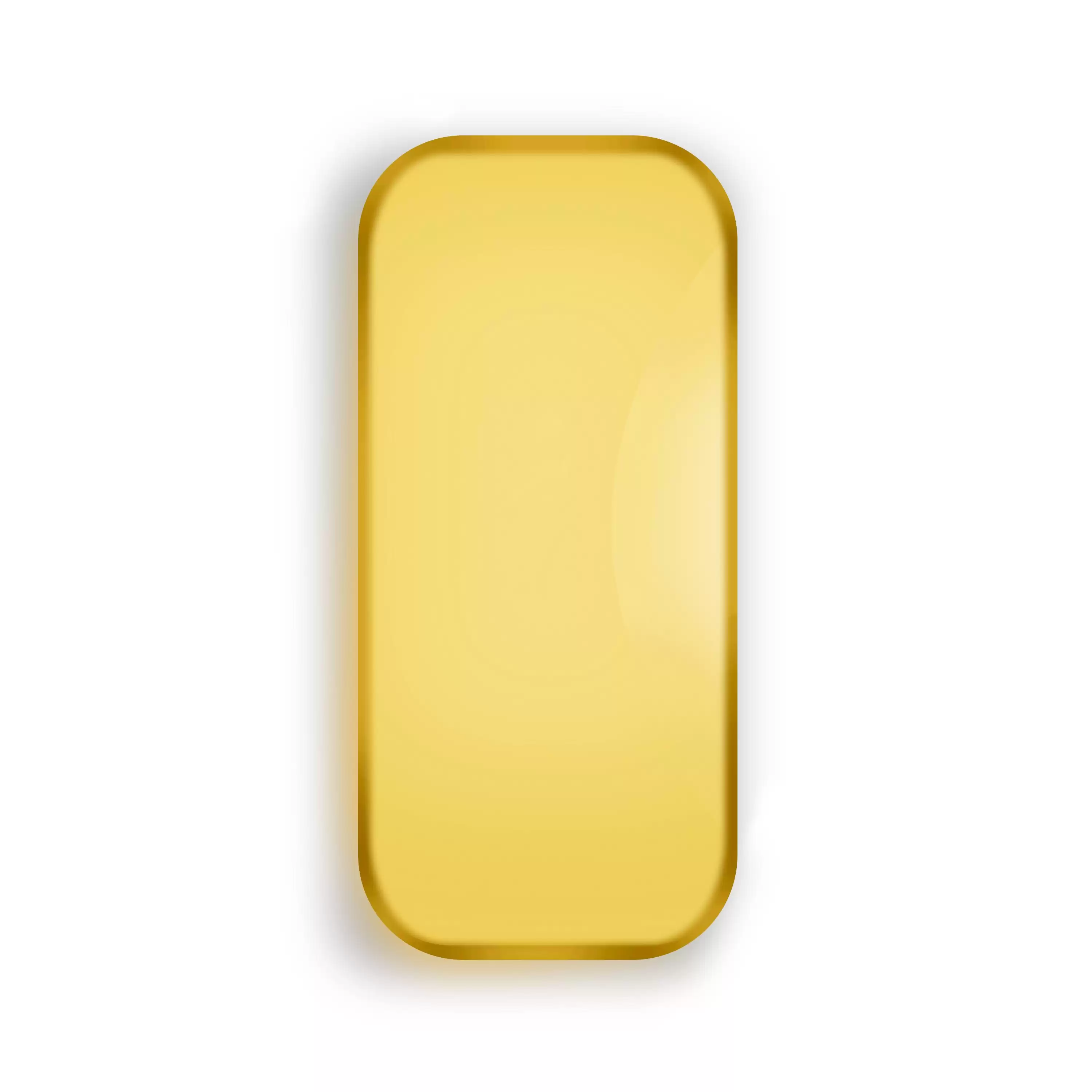  250g ABC Cast Gold Bar 9999 Purity
